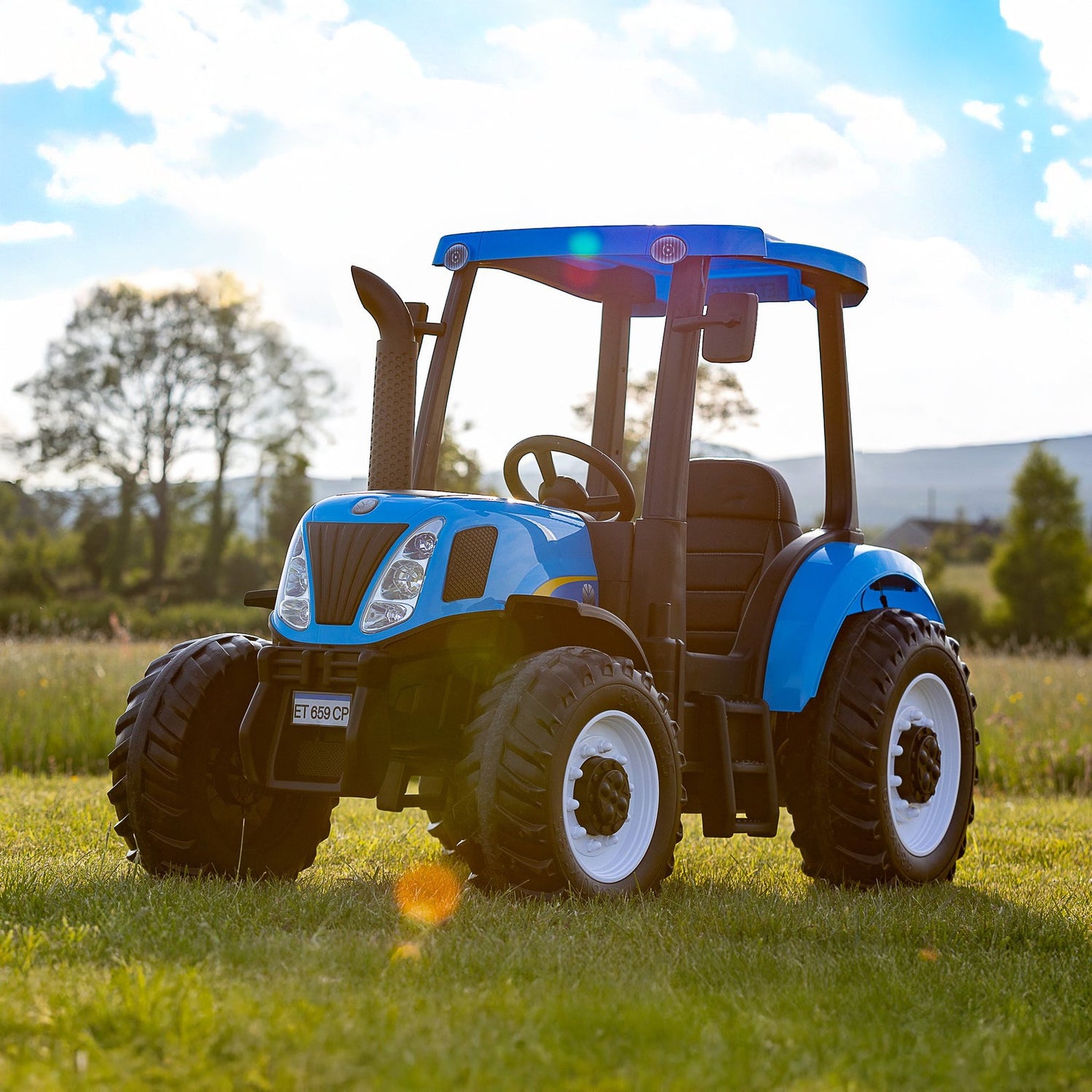 Electric Ride-on Tractors and Trailers for Children
