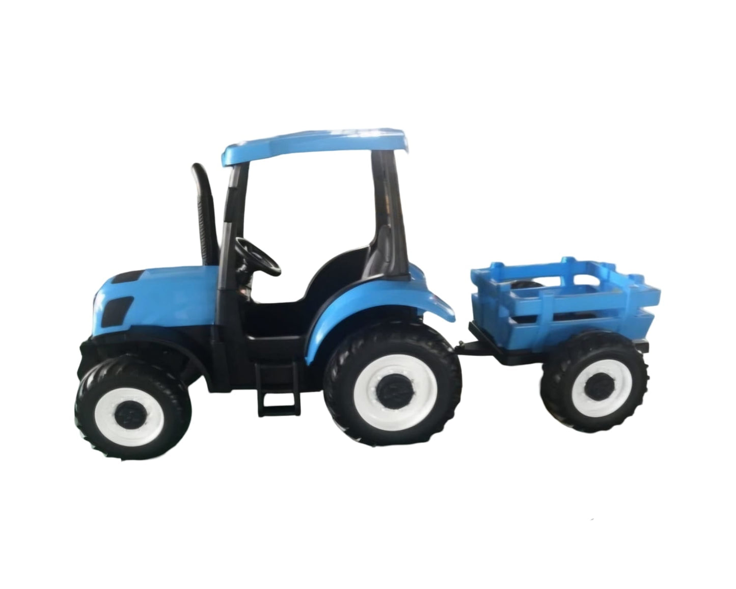 Xmas Club - New Holland 24V Electric Blue Tractor with Trailer