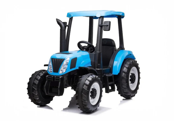 Xmas Club - New Holland 24V Electric Blue Tractor with Trailer
