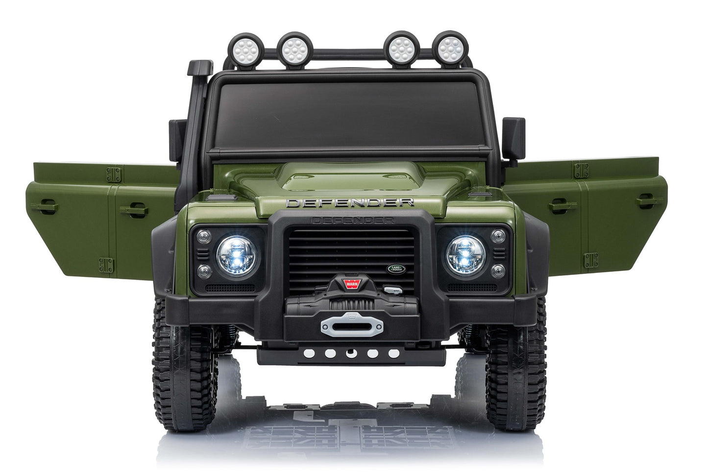 Xmas Club - Landrover Defender Official 12V Ride On | Green