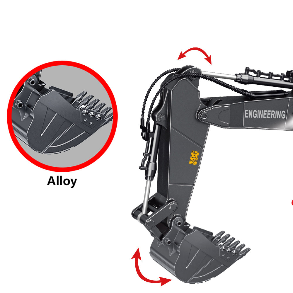 ZMX Engineering Excavator Toy with Remote Control