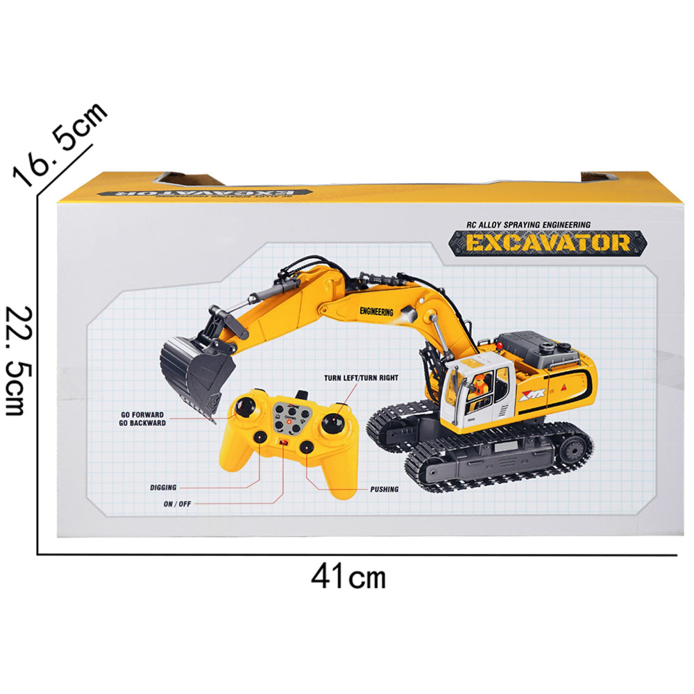 ZMX Engineering Excavator Construction Toy with Remote Control