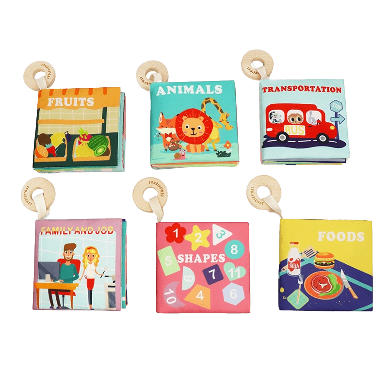 Leo & Friends My First Book Set 6 Soft Books 12M+