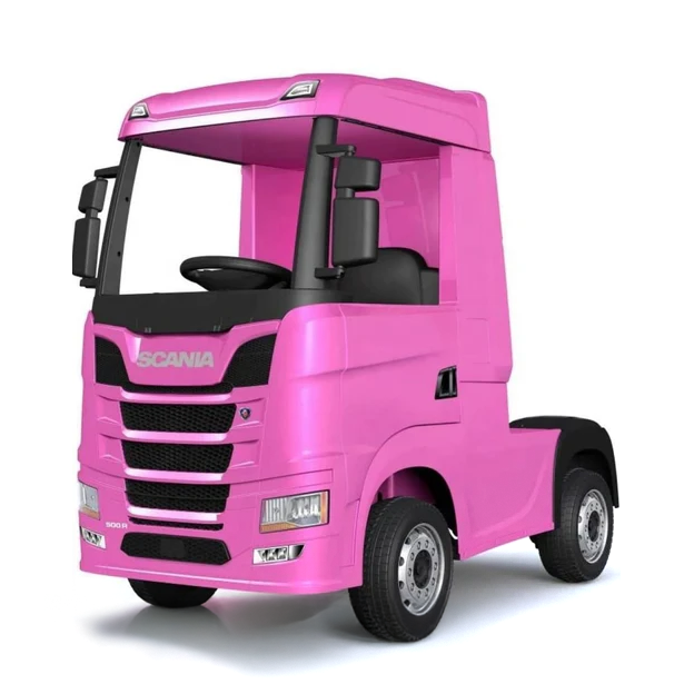 Xmas Club - Official Scania 24V Pink Ride-On Truck & Trailer