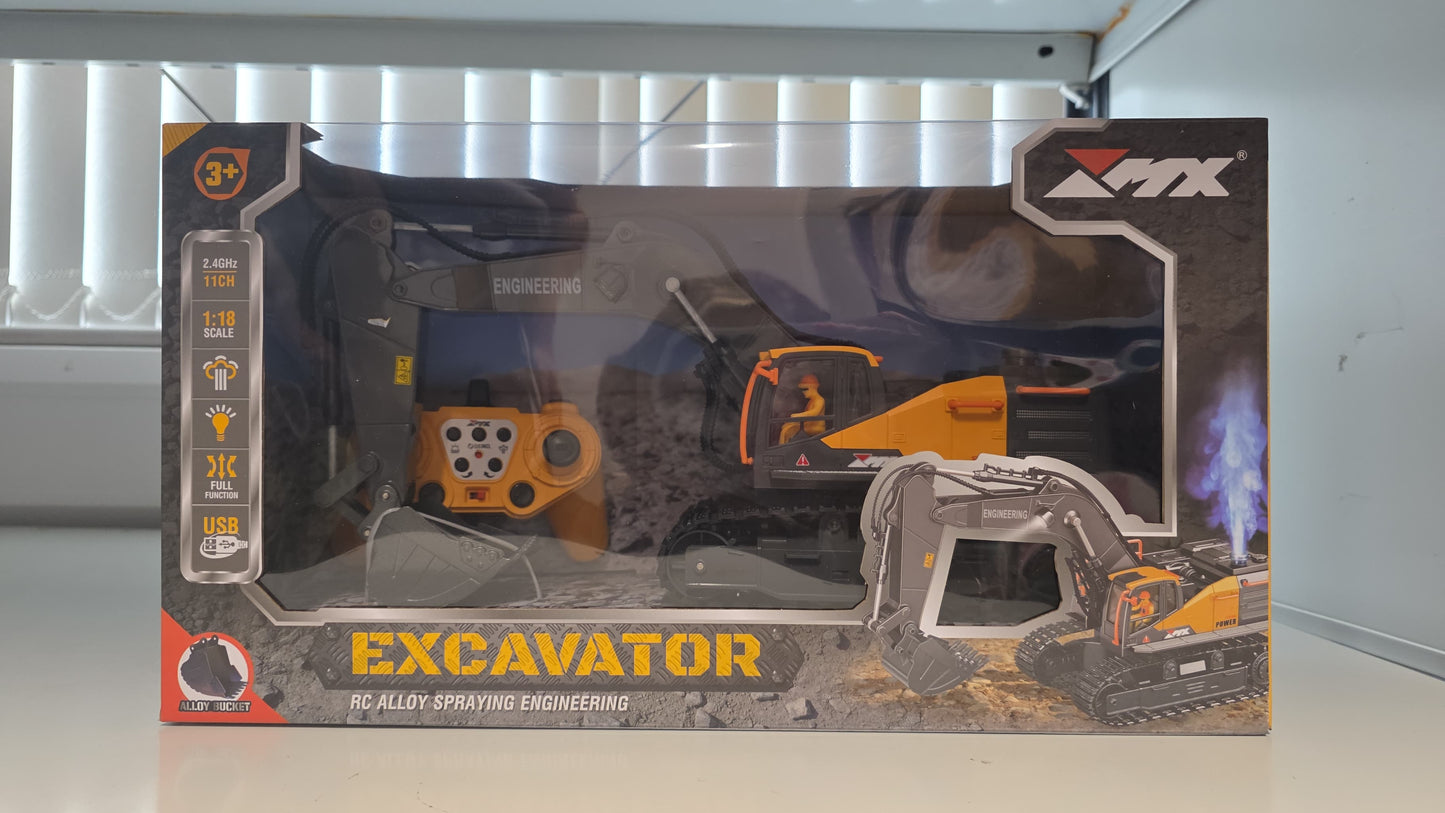 ZMX Engineering Excavator Toy with Remote Control