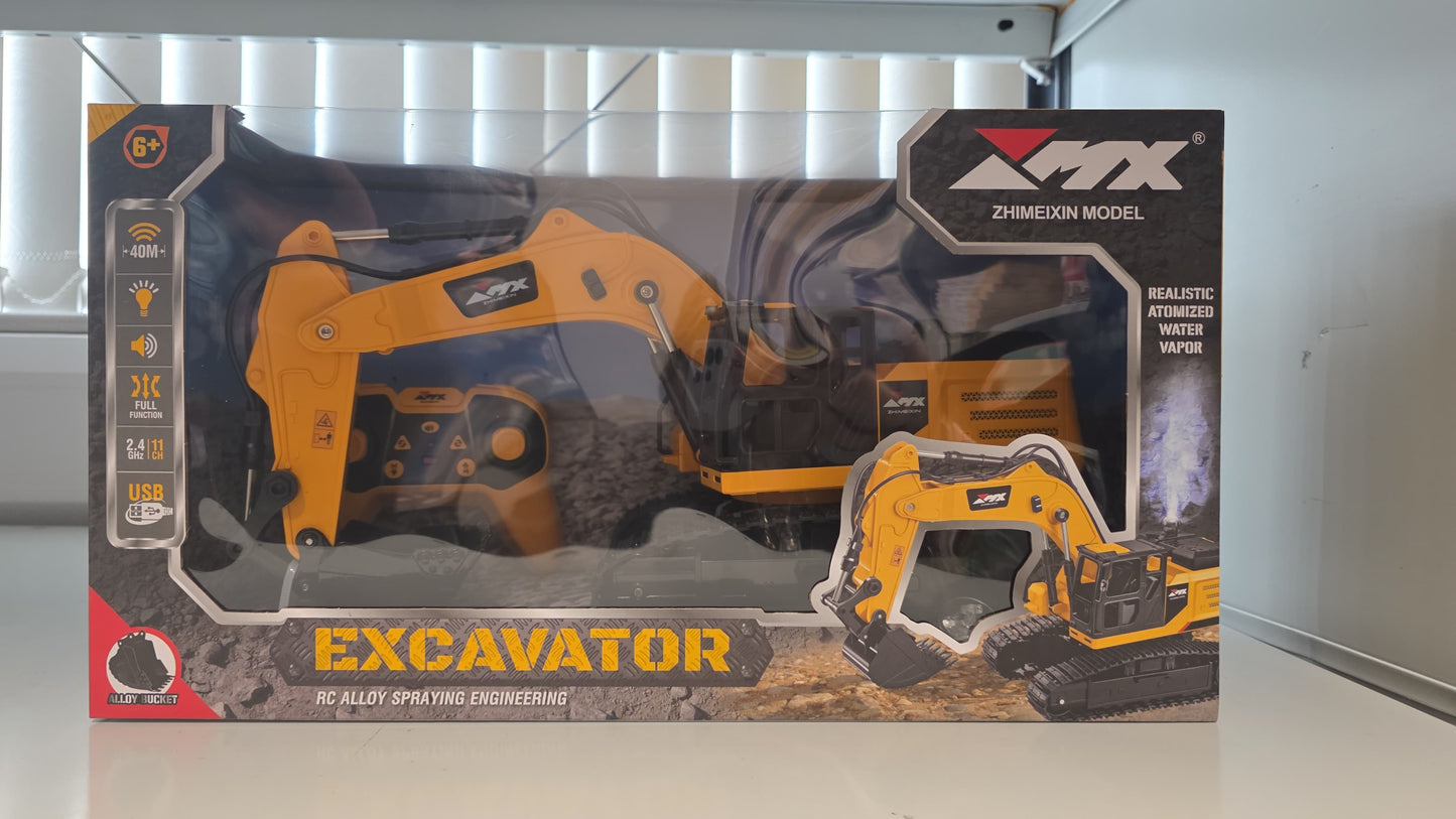 ZMX Engineering Excavator Toy with Remote Control