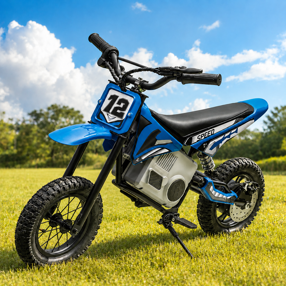 Xmas Club - 36V Electric Mini Dirt Bike | Blue - Age 6+