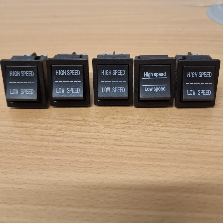 Speed Switches for Ride on Electric Vehicles (Single)
