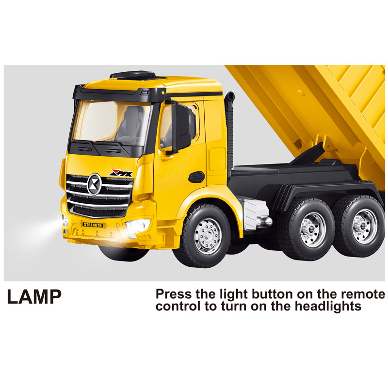 ZMX Engineering Dump Truck Toy with Remote Control