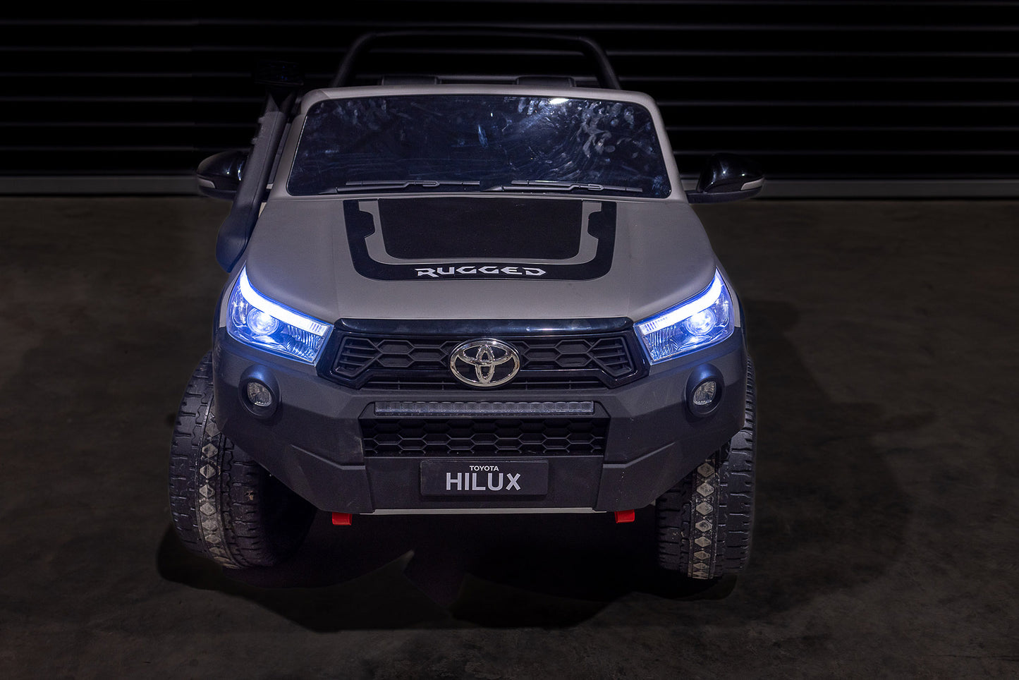 Licensed 24V Toyota Hilux RuggedX 2-Seater Ride-On Jeep