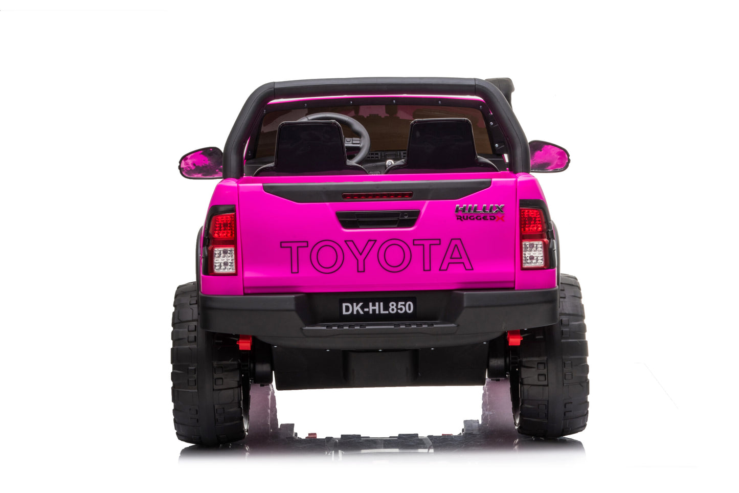 Xmas Club - Licensed 24V Toyota Hilux 2-Seater Ride-On in Pink