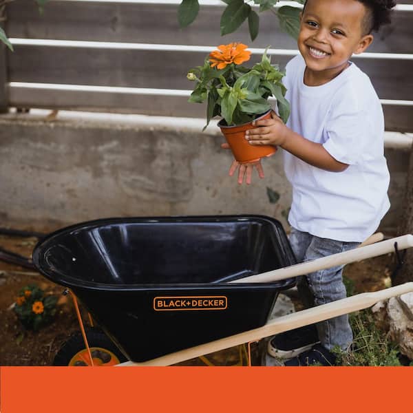 Black and Decker Kids Junior Wheelbarrow | G015-BD - AKAC TOYZ