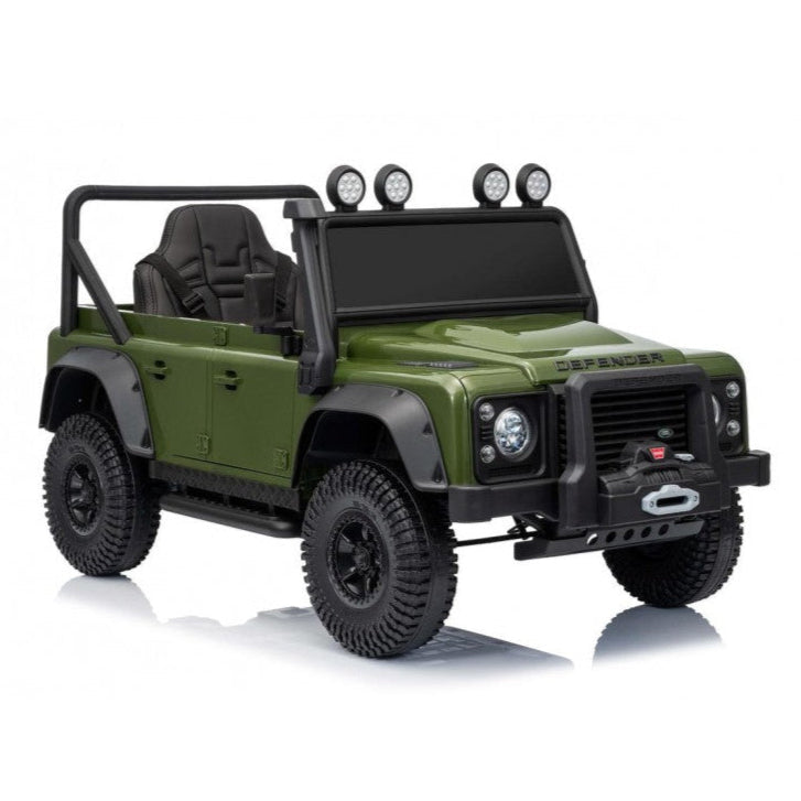 Xmas Club - Landrover Defender Official 12V Ride On | Green