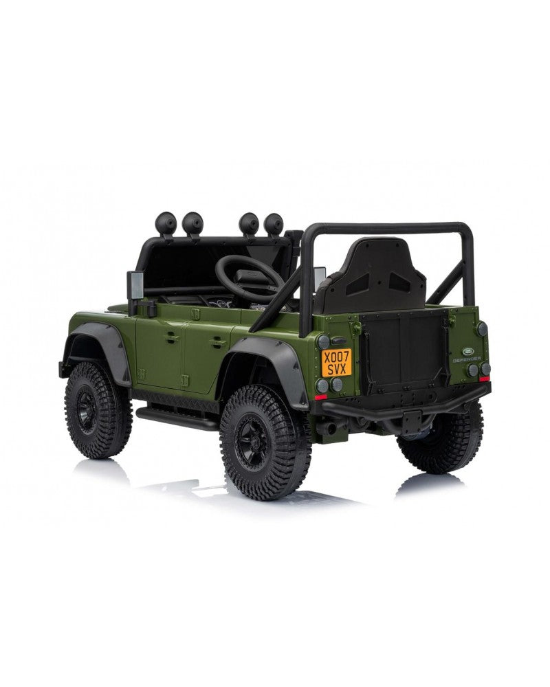 Xmas Club - Landrover Defender Official 12V Ride On | Green
