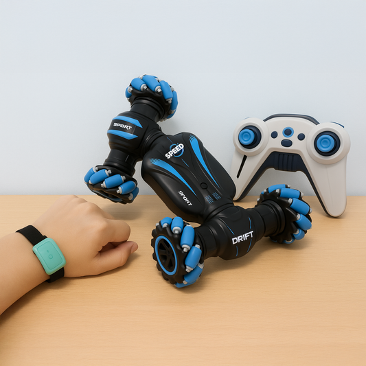 Lateral Drift Remote Control Stunt Car – 2.4GHz with Lighting Effects