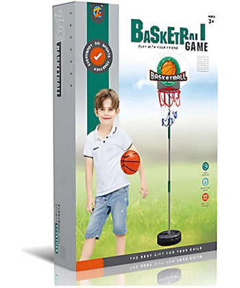 Adjustable Basketball Set for Kids (Age 3+)