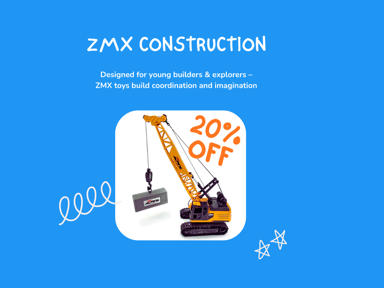 ZMX Construction Toys 20% Off
