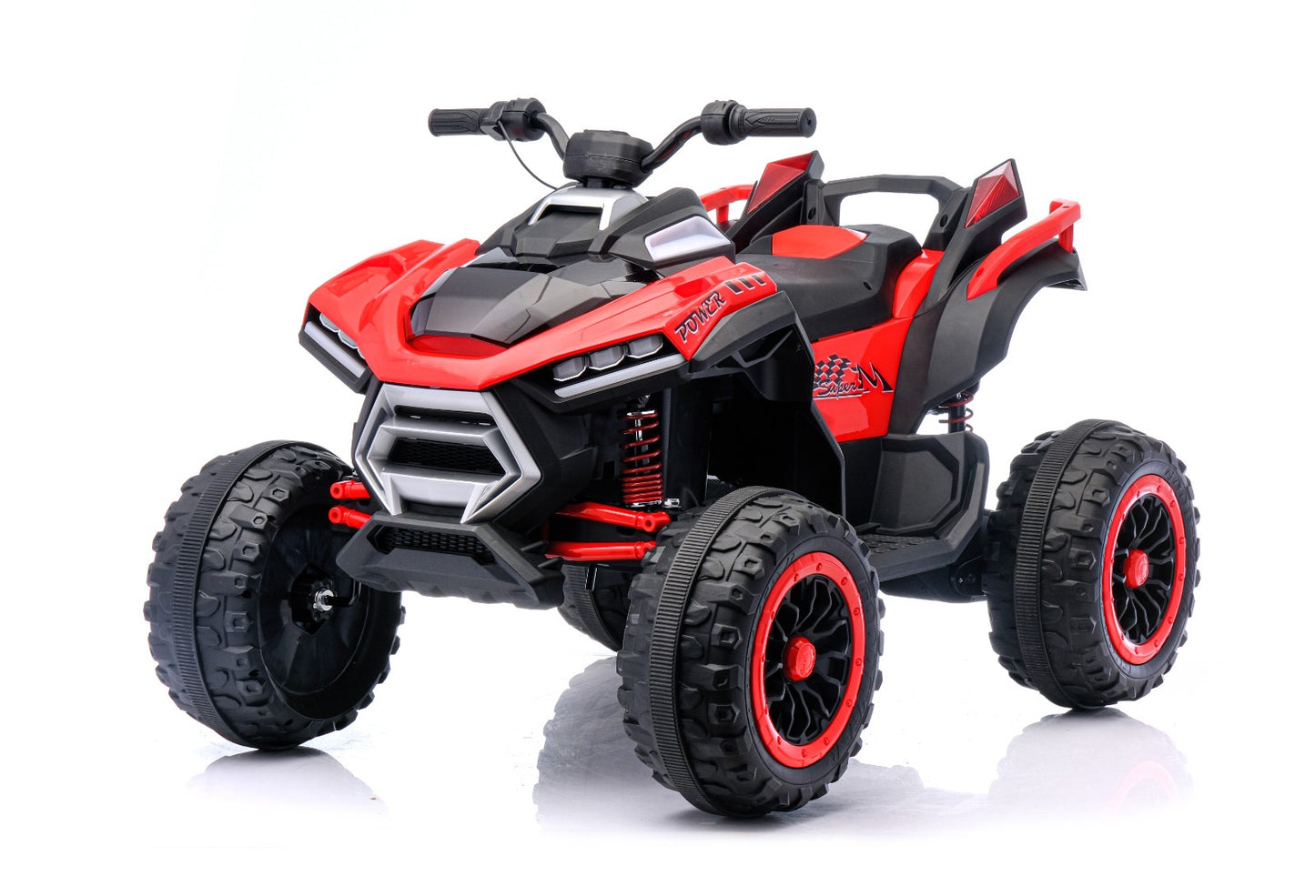 Xmas Club - Super Power Electric Quad Ride On ATV | 24V - Red