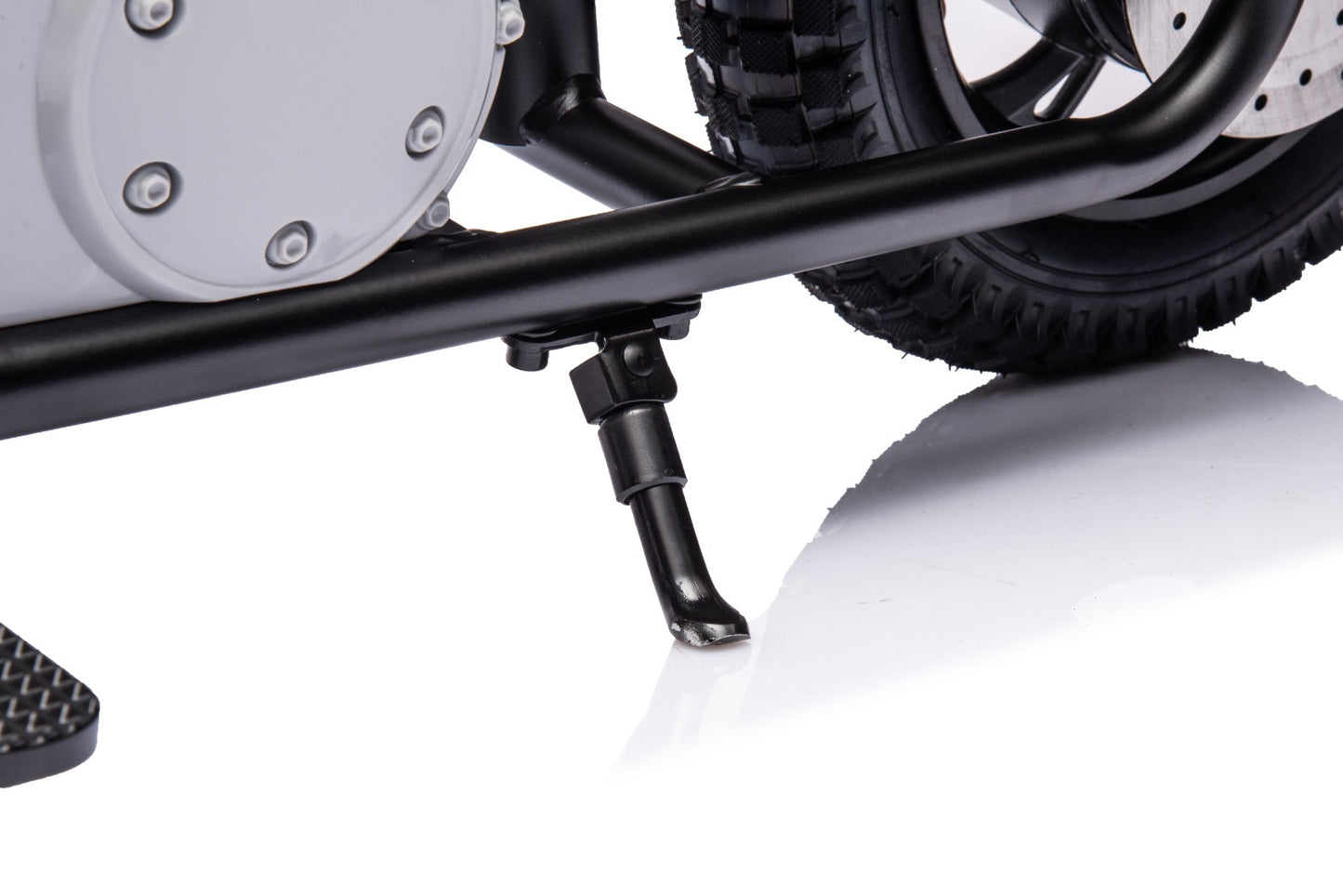 Xmas Club - 36V Electric Chopper Ride On with Twist Grip Throttle | Grey - Age 7+