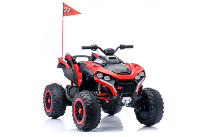 Xmas Club - Super Power Electric Quad Ride On ATV | 24V - Red