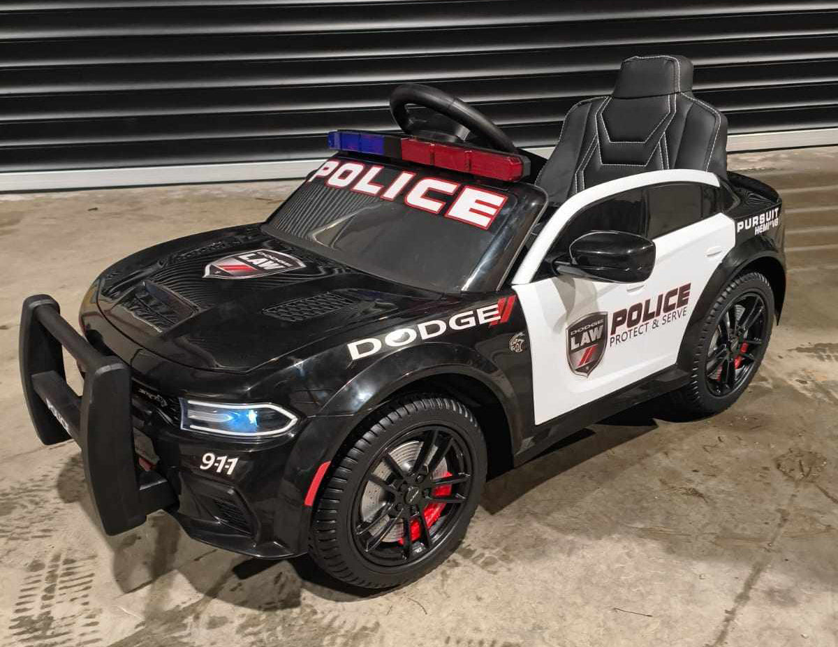 ride on electric police car