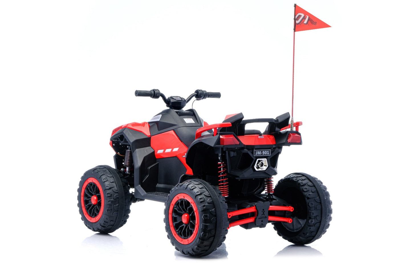 Xmas Club - Super Power Electric Quad Ride On ATV | 24V - Red