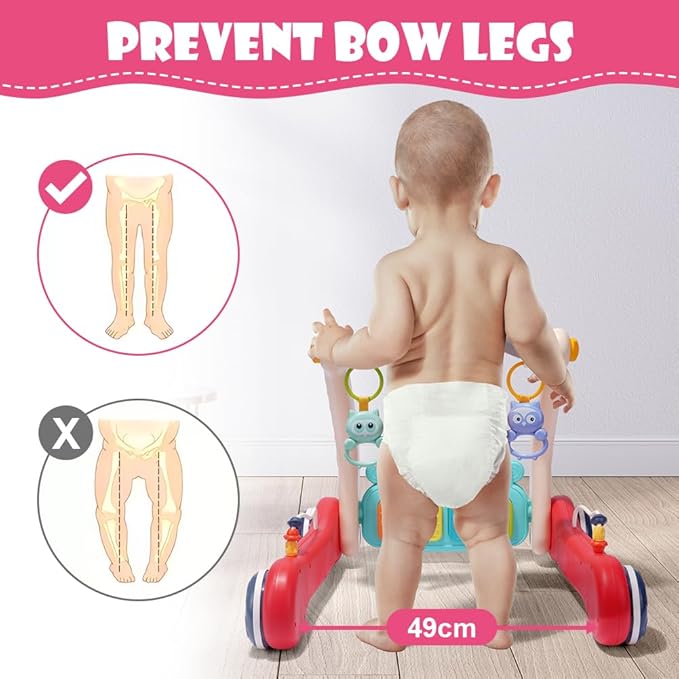 Sit-to-Stand Baby Walker & Activity Center (12 Months+)
