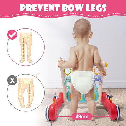 Sit-to-Stand Baby Walker & Activity Center (12 Months+)