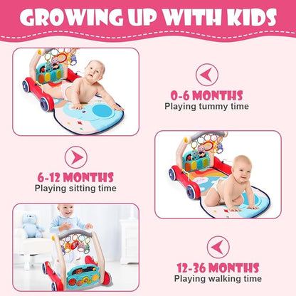 Sit-to-Stand Baby Walker & Activity Center (12 Months+)