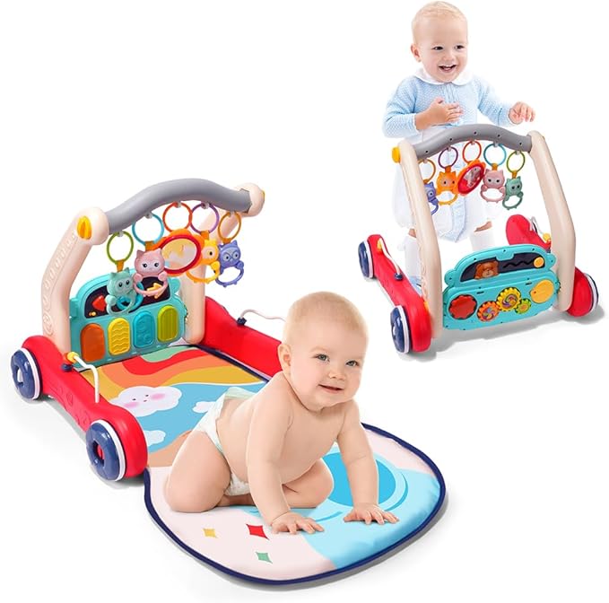 Sit-to-Stand Baby Walker & Activity Center (12 Months+)