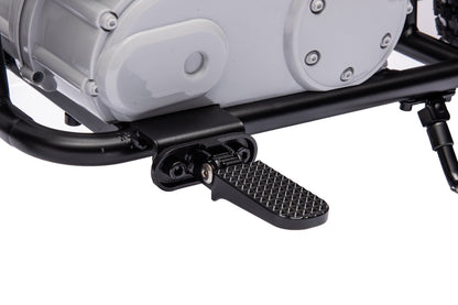 Xmas Club - 36V Electric Chopper Ride On with Twist Grip Throttle | Grey - Age 7+