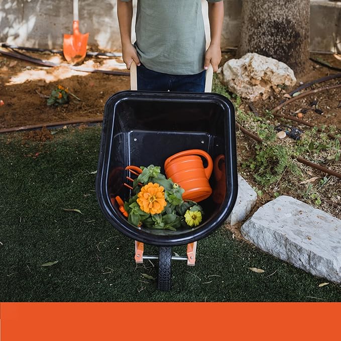 Black and Decker Kids Junior Wheelbarrow | G015-BD - AKAC TOYZ