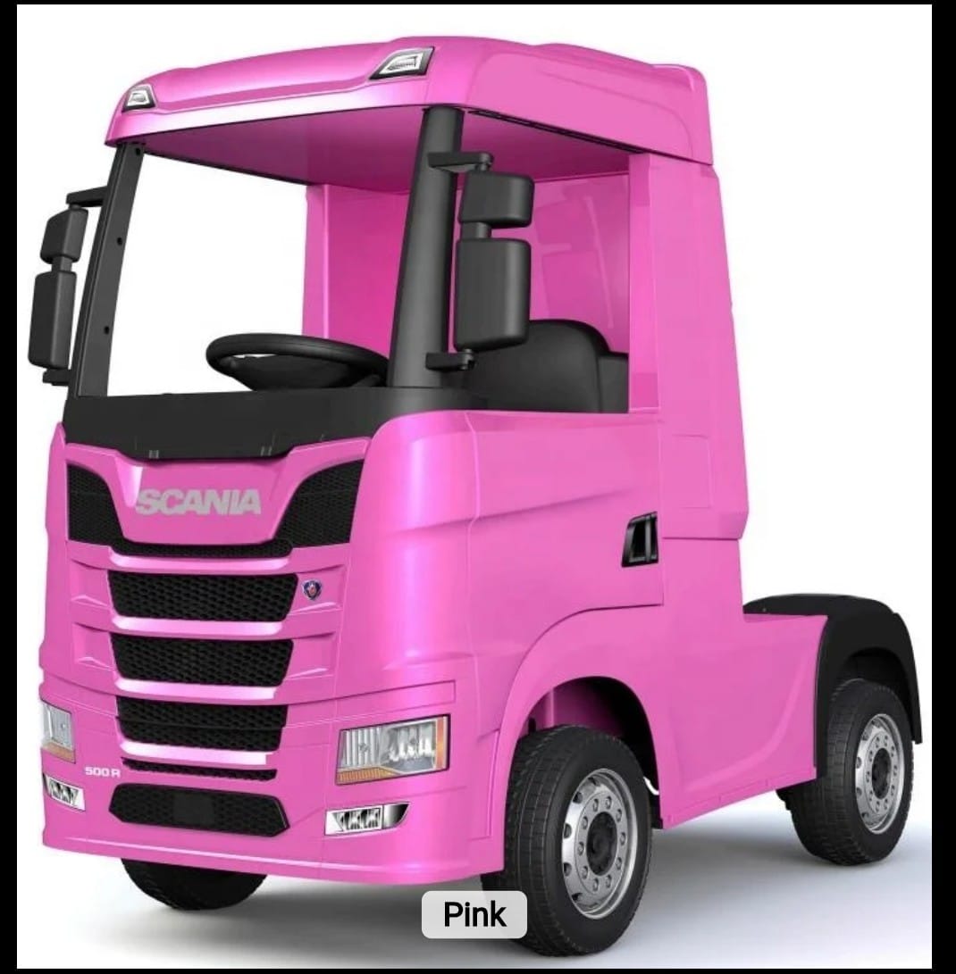 Official Scania 24V Pink Ride-On Truck & Trailer (Exclusive)