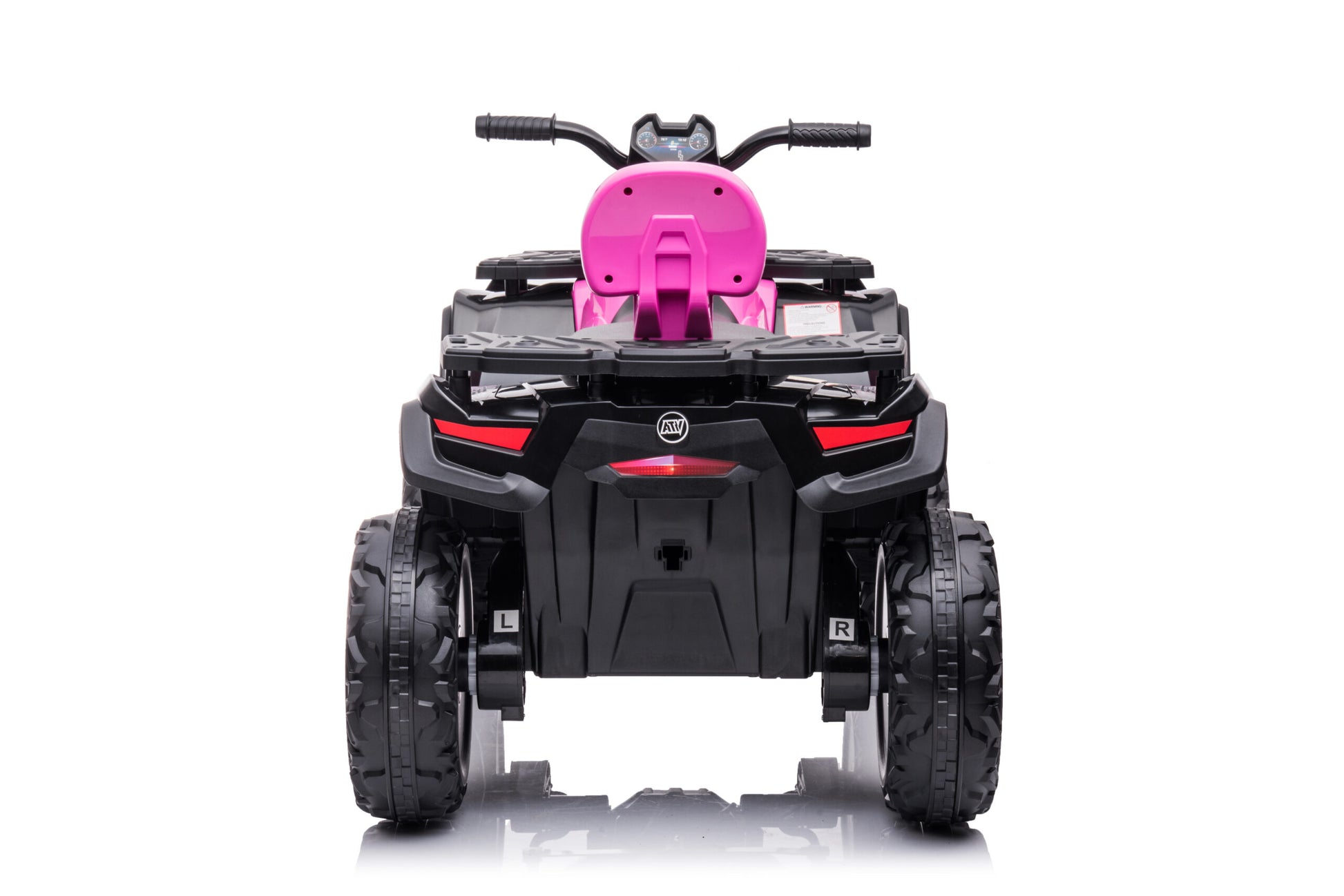 pink ride it quad for kids