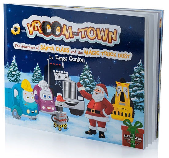 Vroom-Town: The Adventure of Santa and the Magic Truck Dust