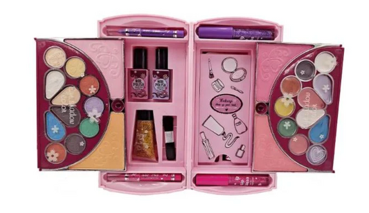 My First Princess Make Up Kit with Foldable Carry Case (Age 3+)