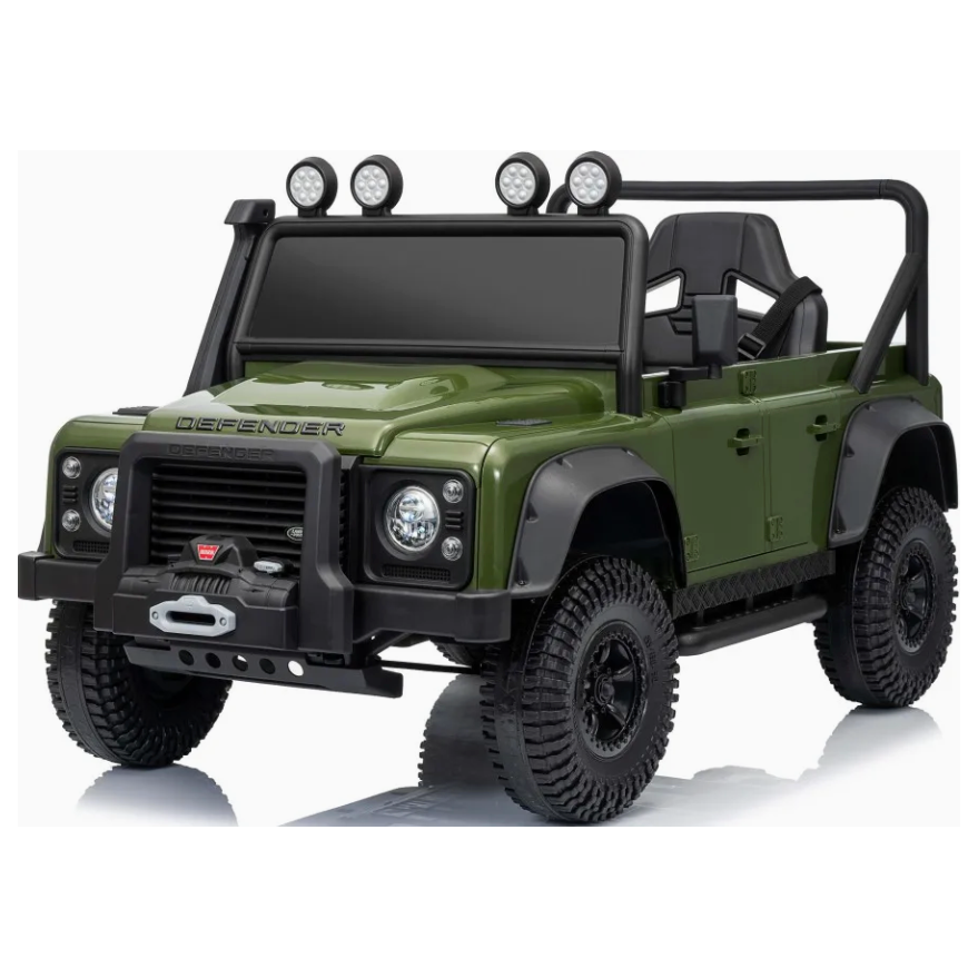 Landrover Defender Official 12V Ride On for Kids | Green
