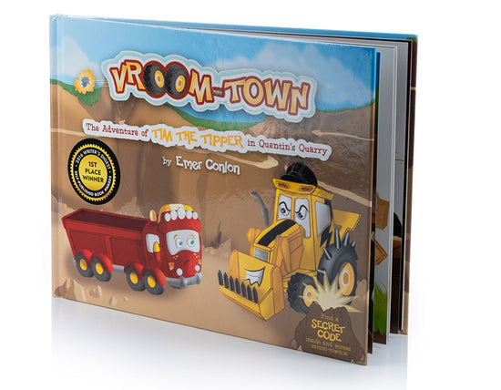 Vroom-Town: The Adventure of Tim The Tipper in Quentin’s Quarry – Hardback