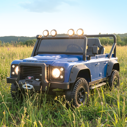 Landrover Defender Official 12V Ride On for Kids | Blue