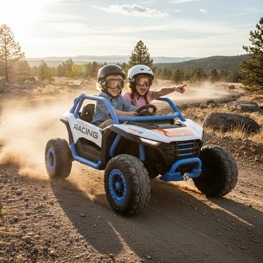 Extreme 24V UTV Ride On Toy | Blue
