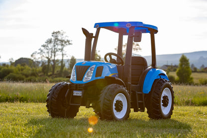 New Holland 24V Electric Tractor Kids Ride On - In Stock