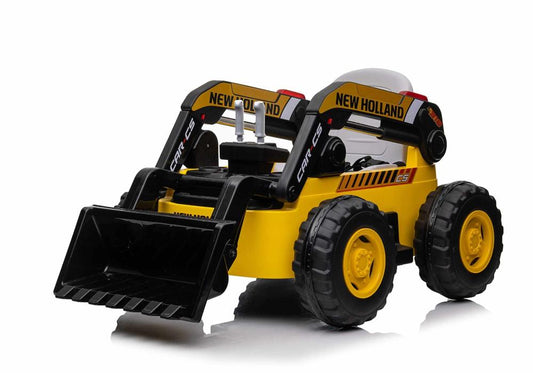 New Holland Electric Kids Bulldozer 4WD Ride On – In Stock