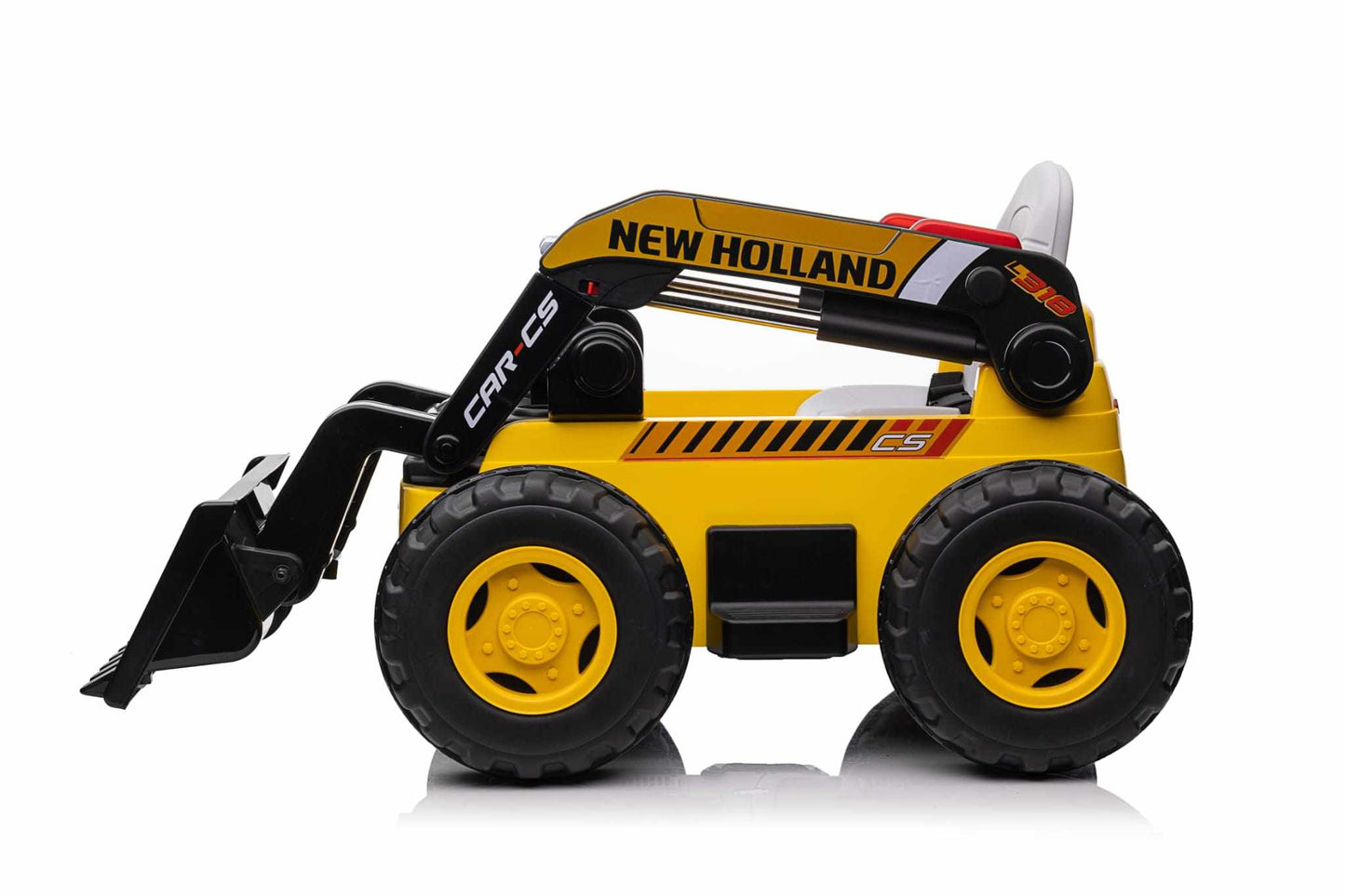 New Holland Electric Kids Bulldozer 4WD Ride On – In Stock