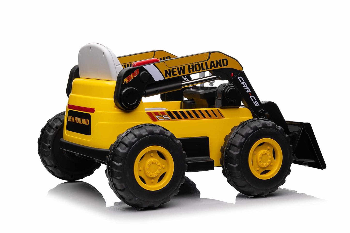 New Holland Electric Kids Bulldozer 4WD Ride On – In Stock