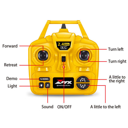 ZMX Engineering Cement Mixer Truck Toy with Remote Control