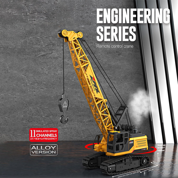 ZMX Engineering Crawler Crane Toy with Remote Control
