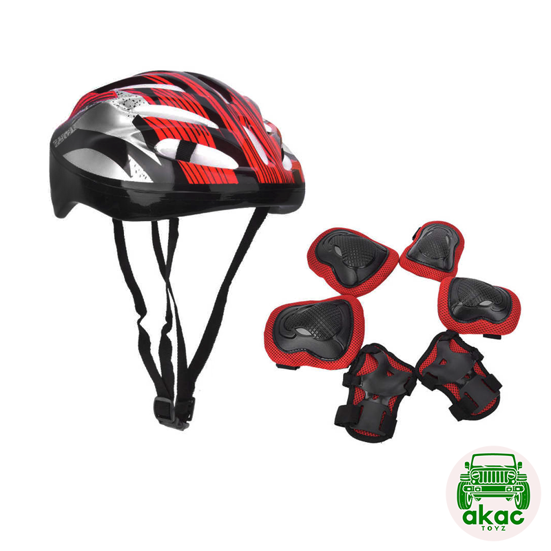 Helmet and Safety Pad Set