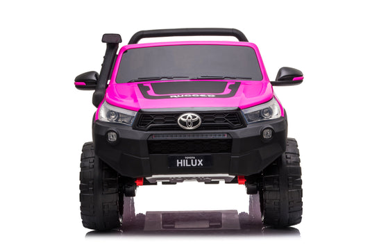 Licensed Toyota Pink Hilux RuggedX 2-Seater 24V Ride-On Jeep - In Stock