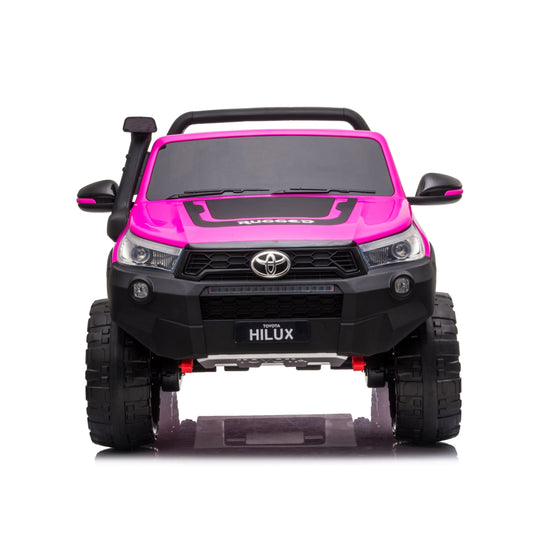 Xmas Club - Licensed 24V Toyota Hilux 2-Seater Ride-On in Pink