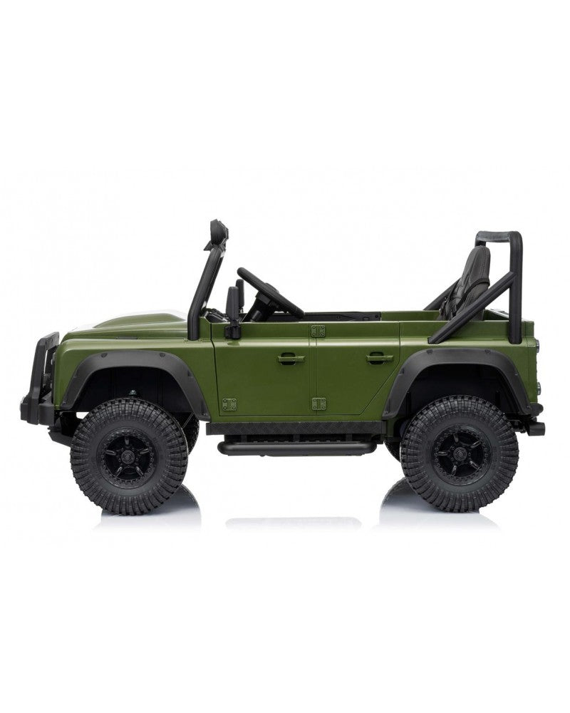Xmas Club - Landrover Defender Official 12V Ride On | Green